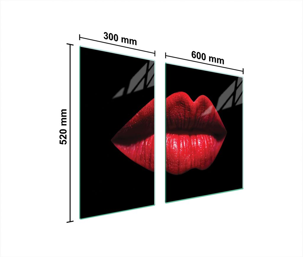 Glasschutzplatte Für Herd 90X52 Mund