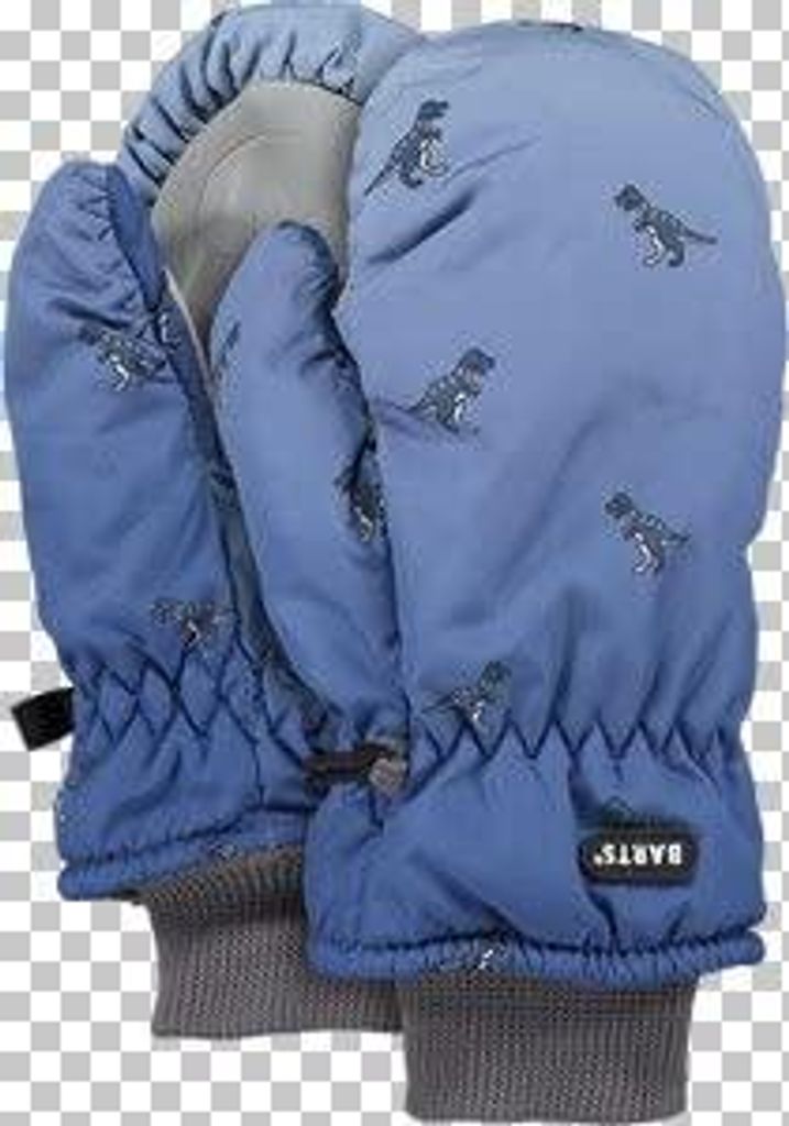 Barts Jungen Nylon Mitts Kids Fäustlinge, opacity, 0028-BLAU DRUCKEN, 1