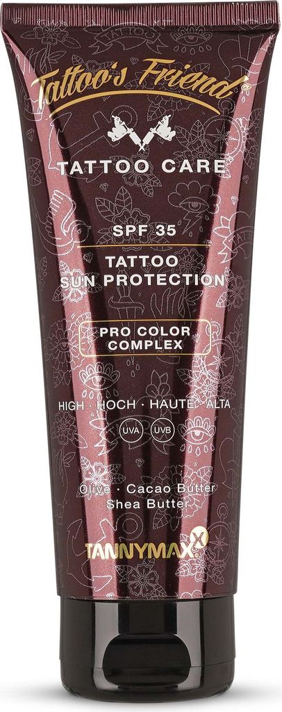 Tannymaxx Tattoo's SPF35 Suncreme für Tätowierung Produktbild 