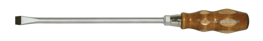 SW-Stahl 30903L Schraubendreher, Holzheft, Schlitz, 8,0 x 150 mm