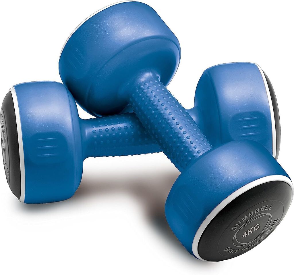 Kurzhanteln blau 2x4 KG BW108-08 Body Sculpture