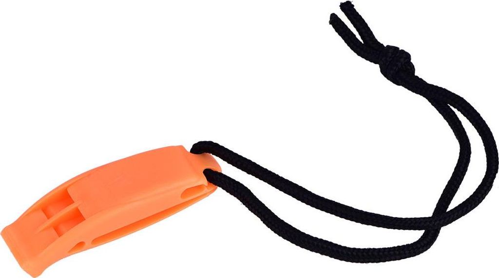 Laute Überlebenssicherheits -Notfallpfeife zum Tauchen von Wandercamping (Orange)