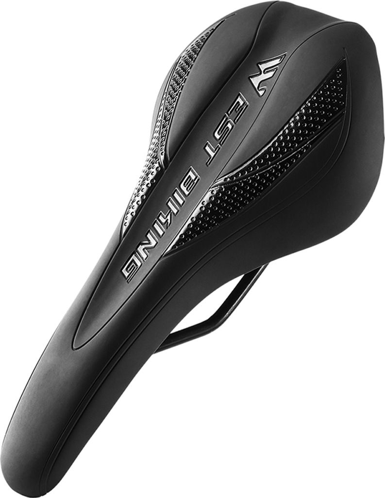 Verdickter, hochelastischer Fahrradsattel, weiches PolyurethanPad, Rennradsitze, komfortables, atmungsaktives, rutschfestes Fahrradkissen