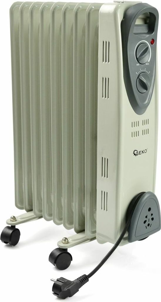 GEKO Radiátor olejový 2000 W 9 žeber G80553 Obrázek produktu 