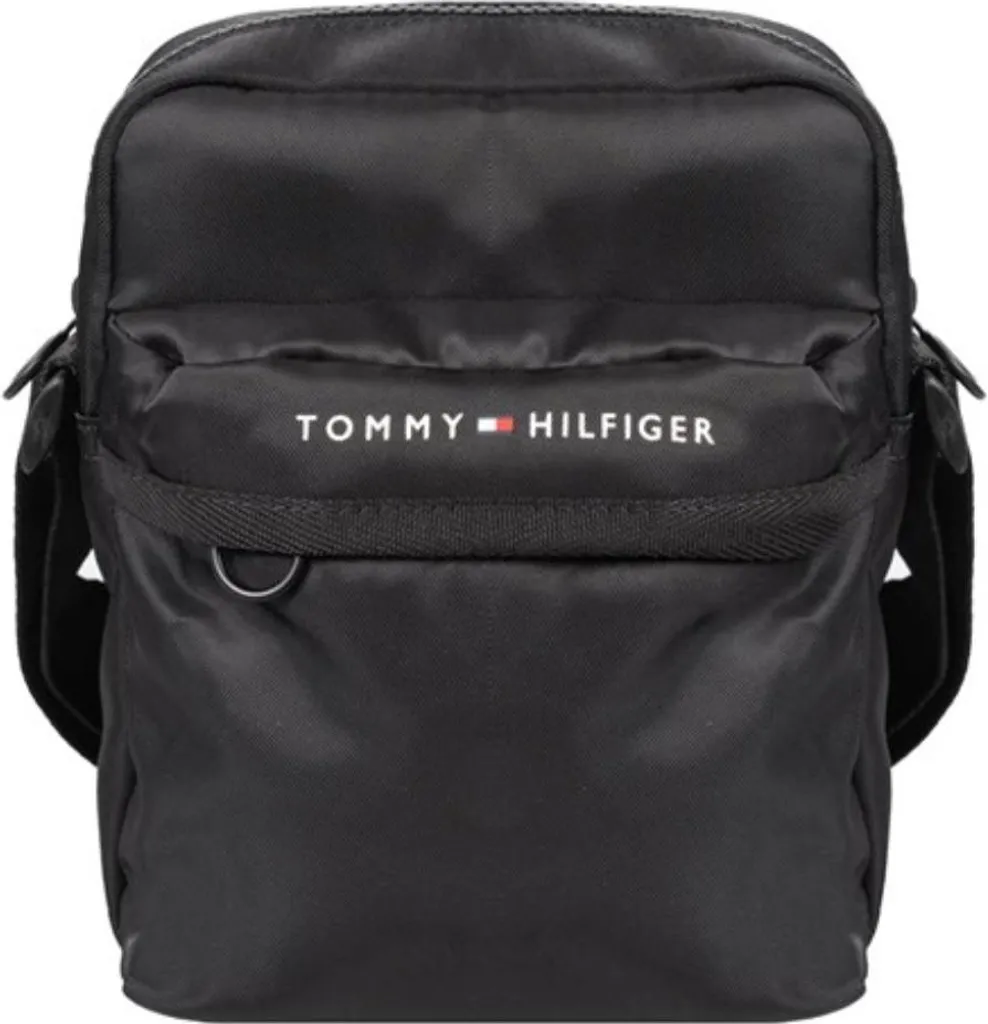 Tracolla uomo TOMMY HILFIGER borsa mini reporter articolo AM0AM10914 TH SKYLINE MINI REPORTER cm 18 x 22 x 8 (circa), DW6 Space blue, UNICA - ONE SIZE, Poliestere 100%