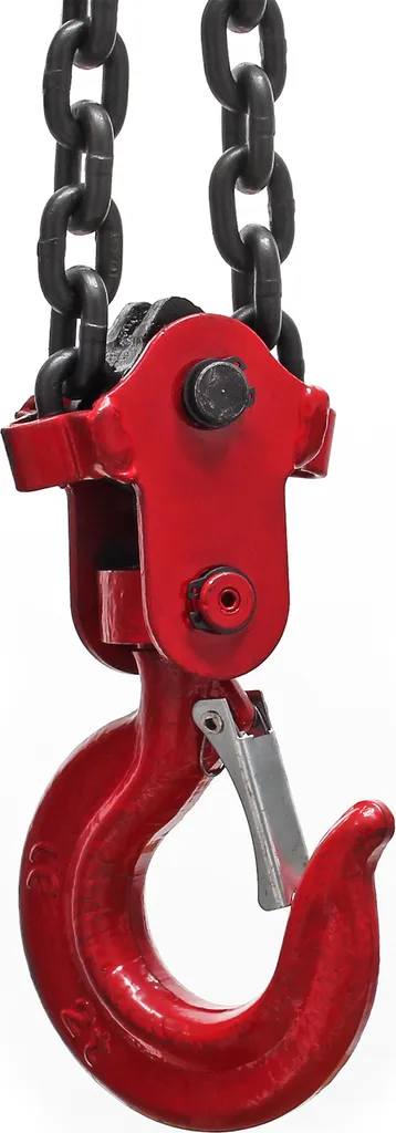 Palan de levage 2 tonnes en acier avec chaîne 3m - Robuste et compact - 4