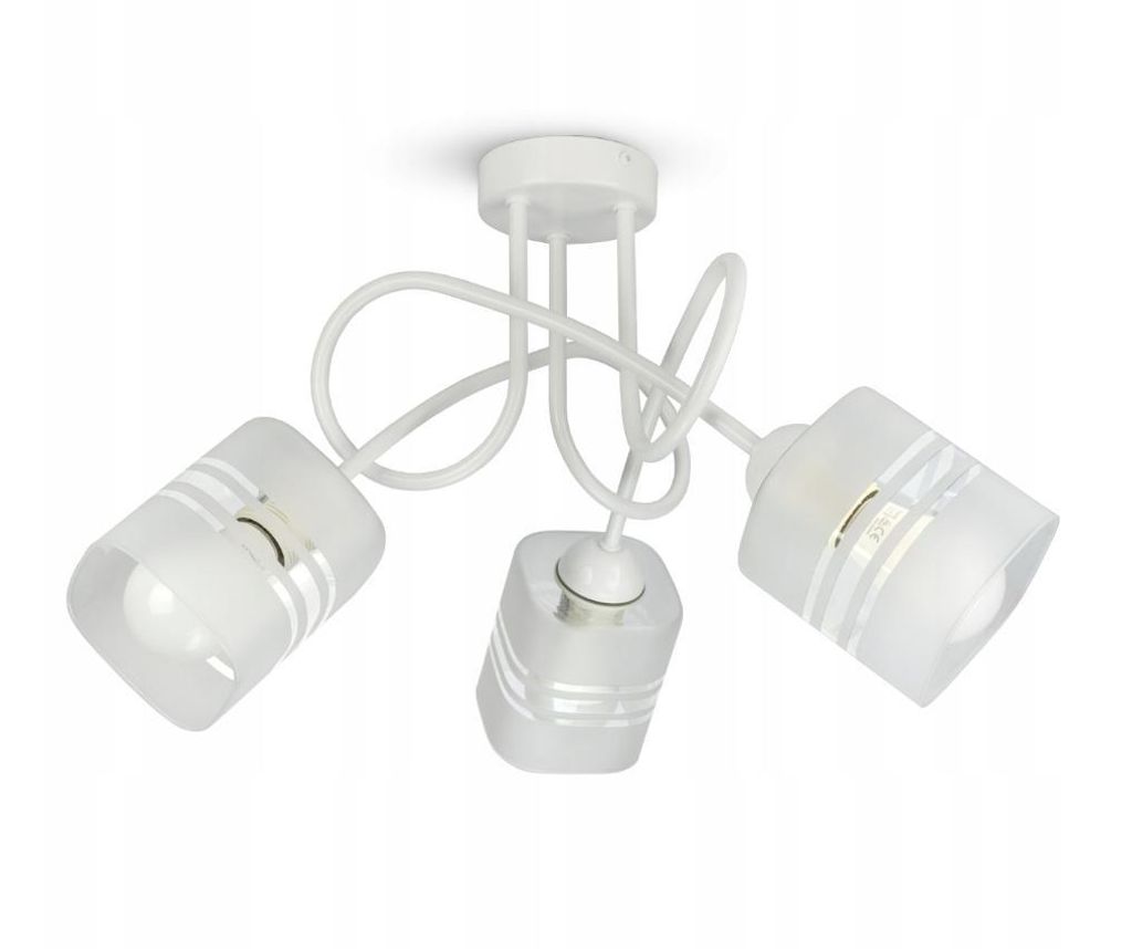 Luxolar stropní lampa Classic - 3 světla s bílým matným Obrázek produktu 