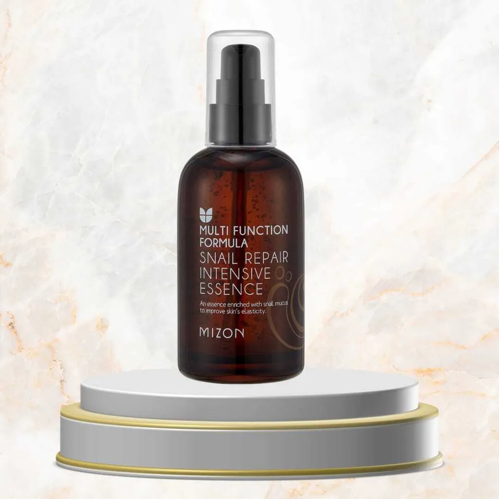 Réparer les cicatrices d'acné avec Mizon Snail Repair Essence 100ml pure