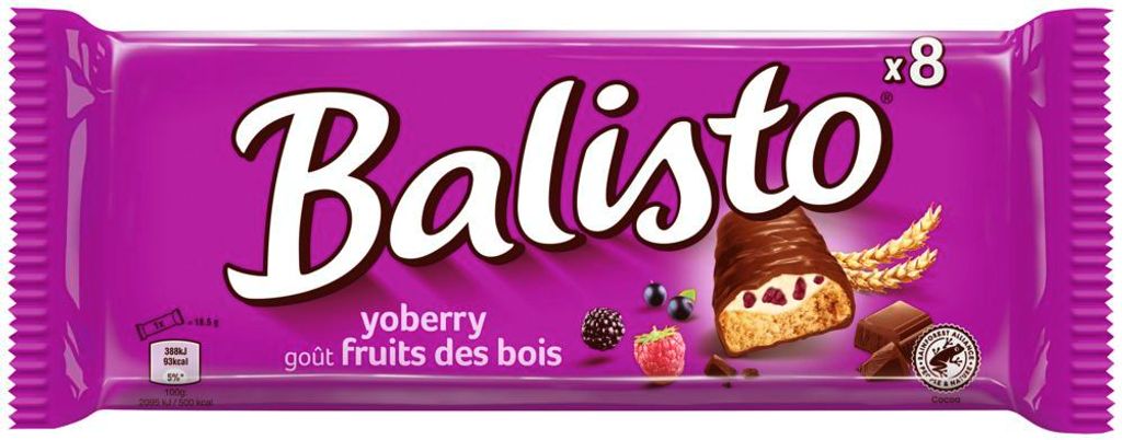 Balisto Yoberry Schokoriegel 8 St.