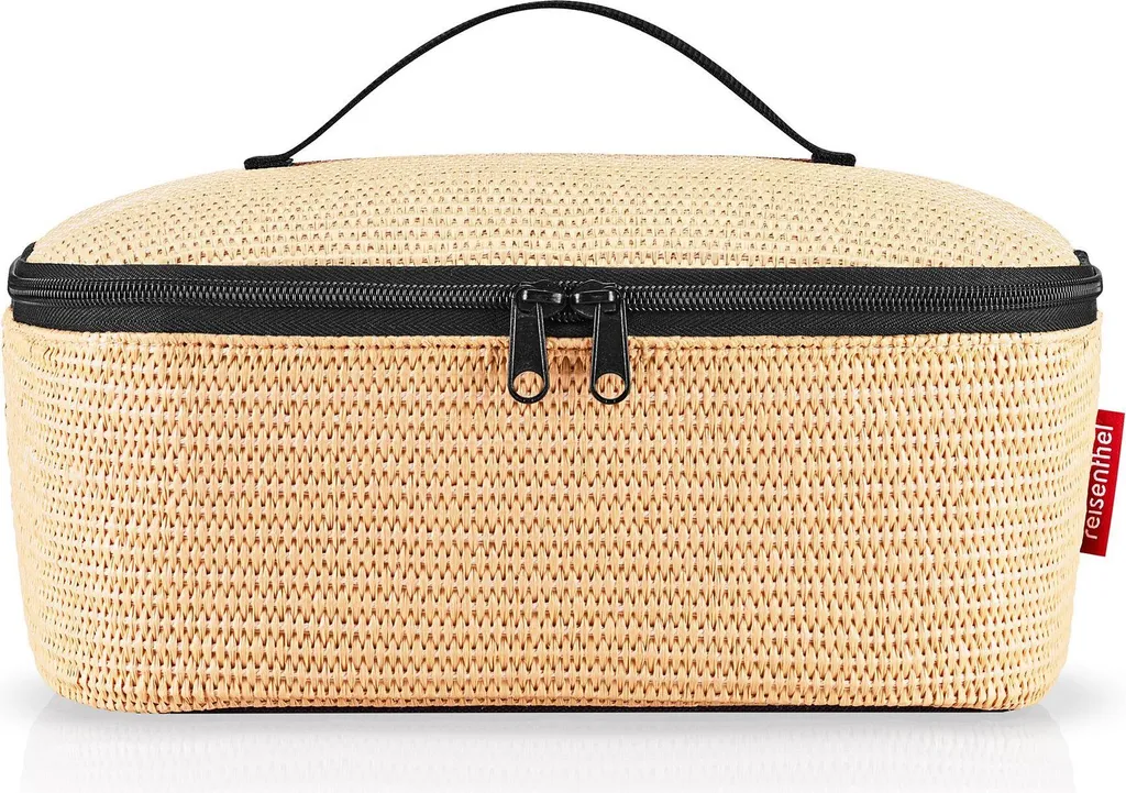 Borsa Frigo reisenthel M pocket 4.5L Raffia Black - Ideale per Snack