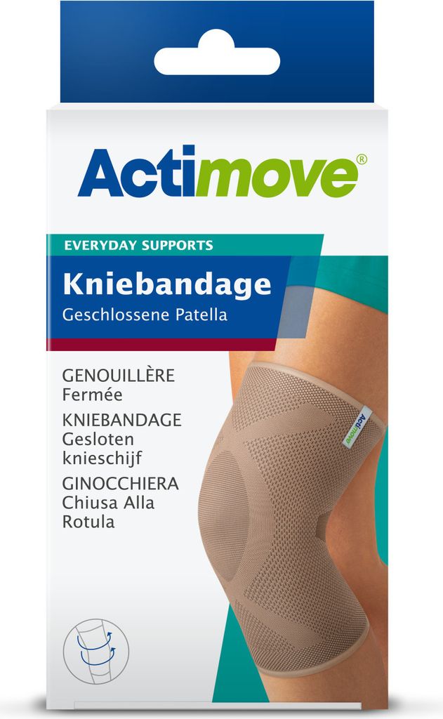 Actimove® EVERYDAY SUPPORTS Genouillère Fermée – Compression Ferme