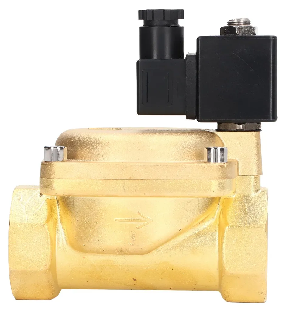 Électrovanne haute pression G2 pouces normalement fermée 220V laiton massif