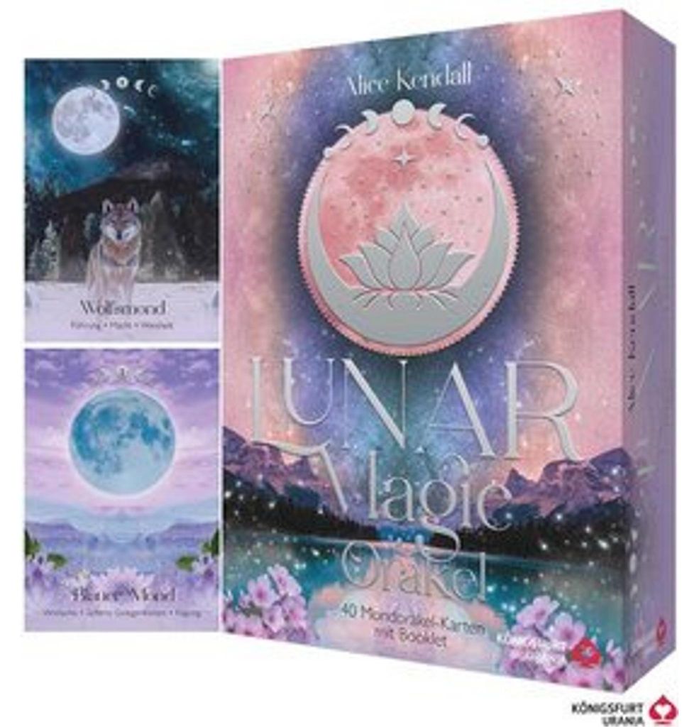 Lunar Magic Orakel - 40 Mondorakel-Karten mit Booklet (Deutsch; also in English. Search for product ID: 4250375110293 to get the lowest price)