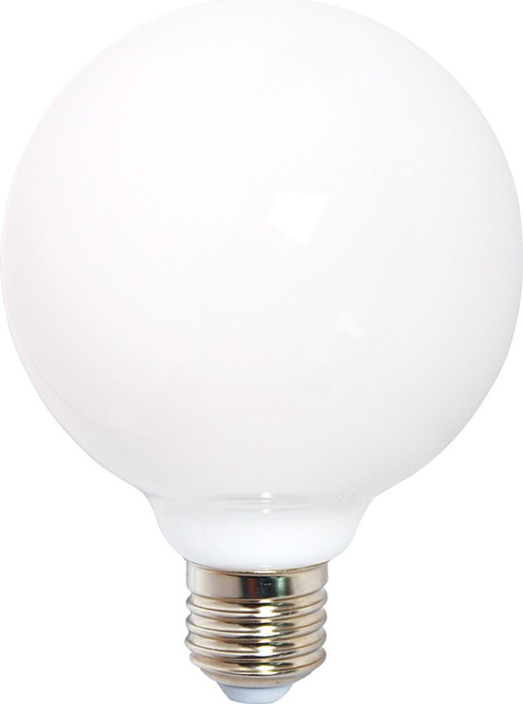 LED Leuchtmittel Glühbirne G80 8W = 60W E27 opal 360° Produktbild 