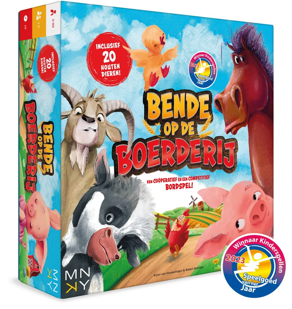 Jeu de société famille Chaos à la ferme pour occuper les mercredis