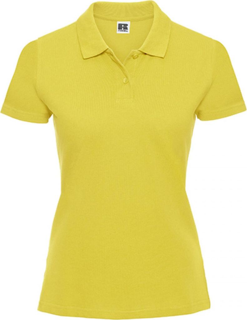 Russell R-569F-0 | Ladies Classic Baumwolle Poloshirt - Farbe: Yellow - Größe: XS