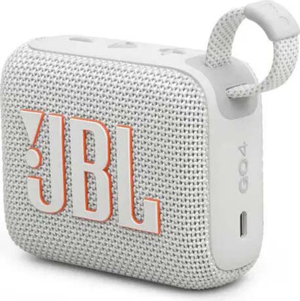 JBL GO 4 Ultra Tragbarer Wasserdichter Lautsprecher Weiß Produktbild 5
