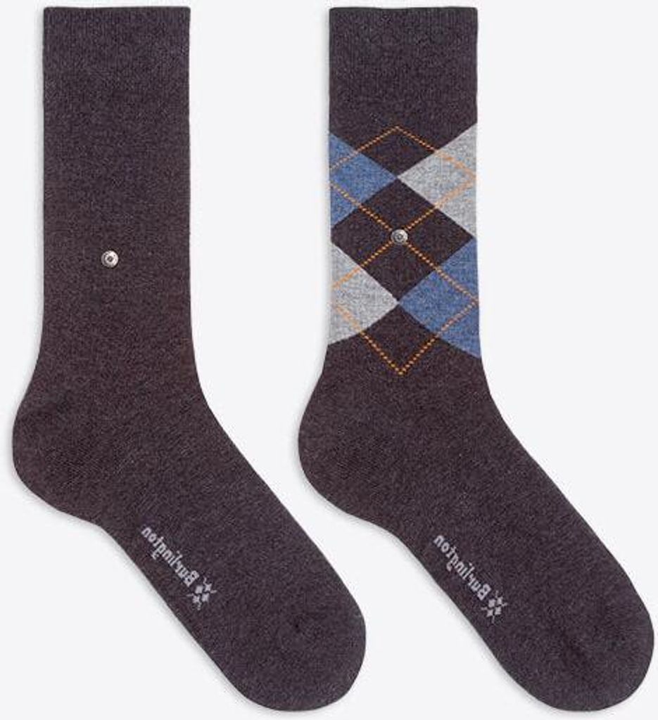 Burlington Herrensocken Everyday 2 Pack grau - 40 - 46 / Grau