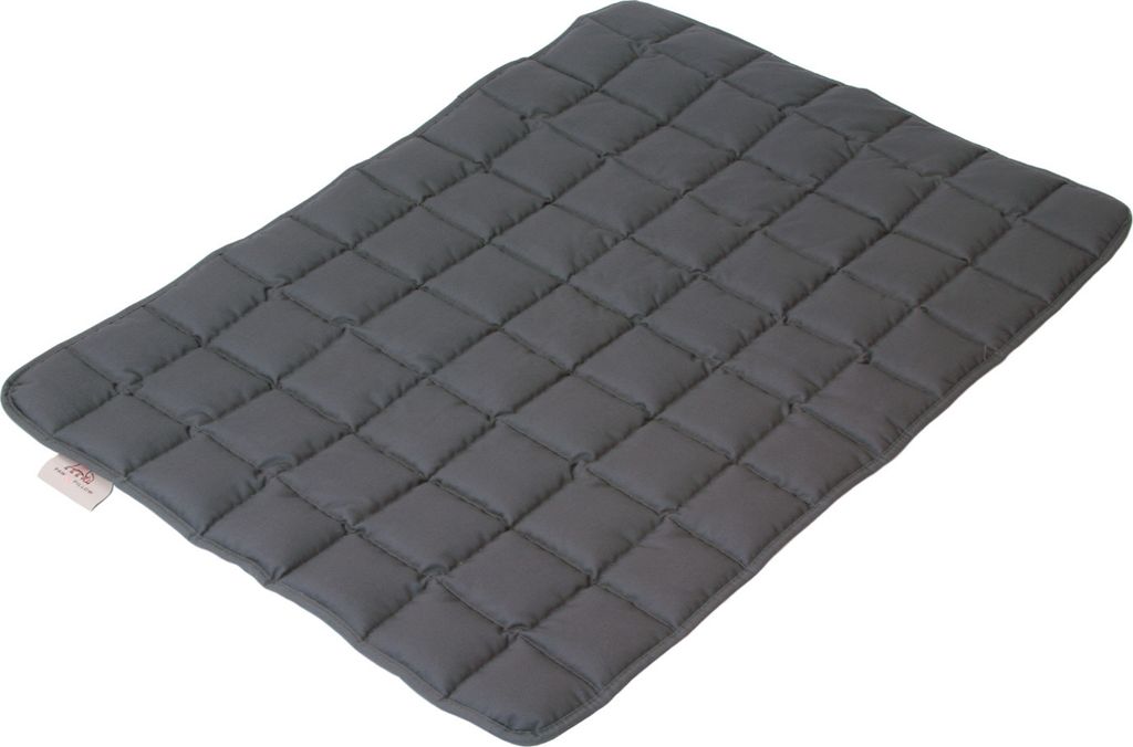 paw & pillow Microfaser Hundedecke Hundebetten Blau Braun Grau Schwarz Haustierdecke Pflegeleicht und allergikerfreundlich Hellgrau