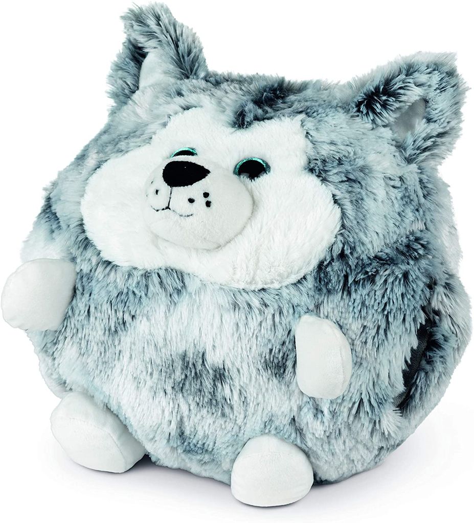 Cuddly Hund Huskey 24 cm grau weiß 