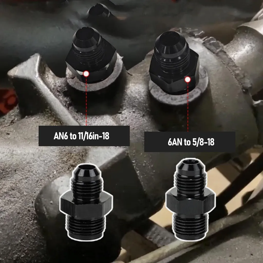Kit Flexibles Direction Assistée 25" 6AN pour Conversion C10 LS Type 2 - 16