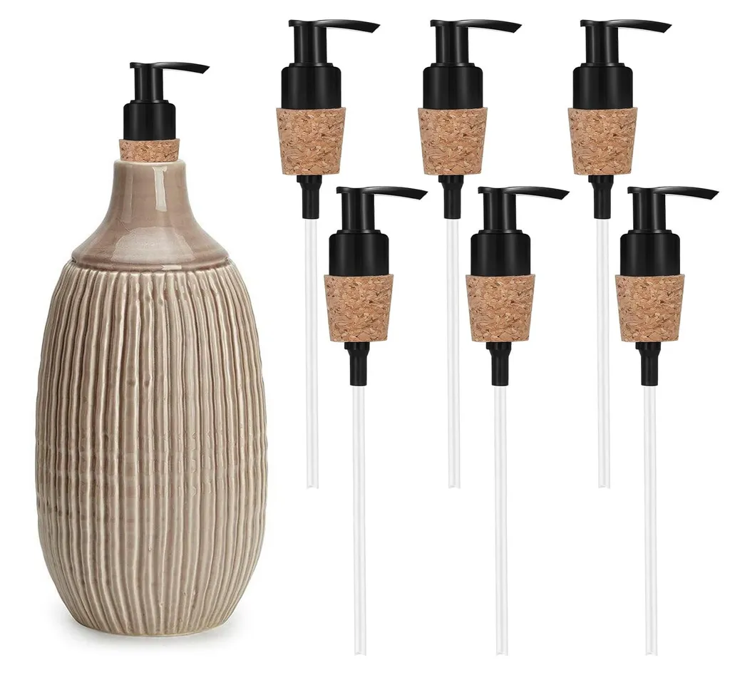 Réparez votre distributeur de savon avec ce lot de 6 pompes universelles