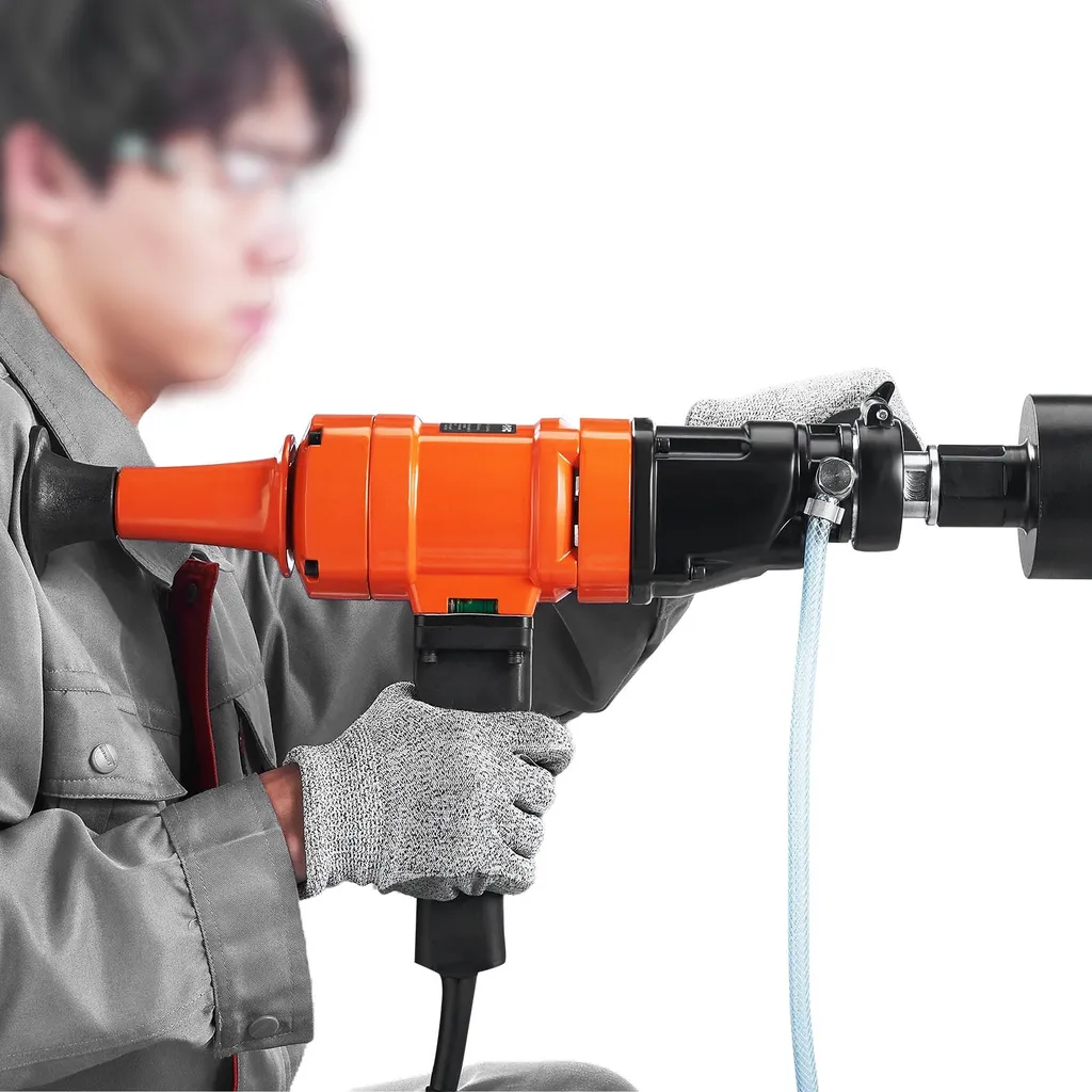Perceuse Carotteuse Diamantée à Eau 102mm avec Support Aimanté - 11