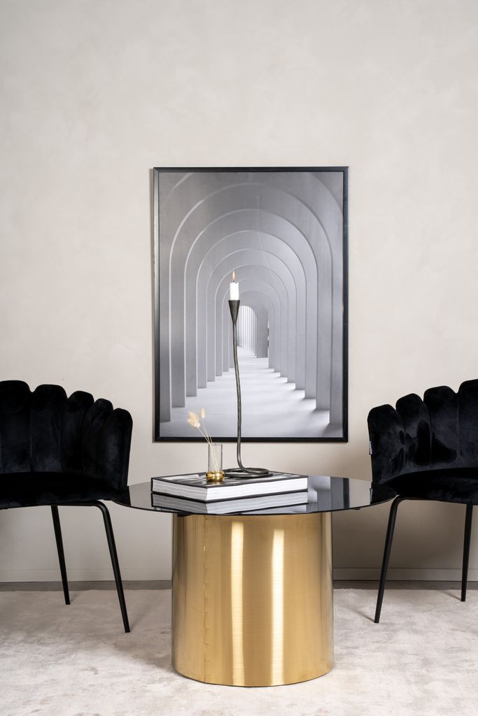 Venture Home Tisch Ystad Schwarz