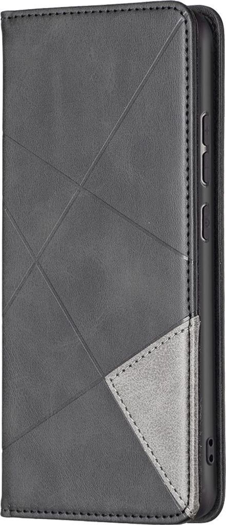 Mobigear Rhombus Slim Xiaomi 12X Hülle Klapphülle - Schwarz