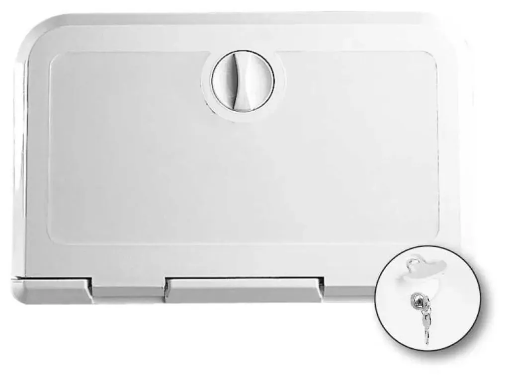 Boîtier de Protection Étanche pour Radio CD Marine avec Verrouillage