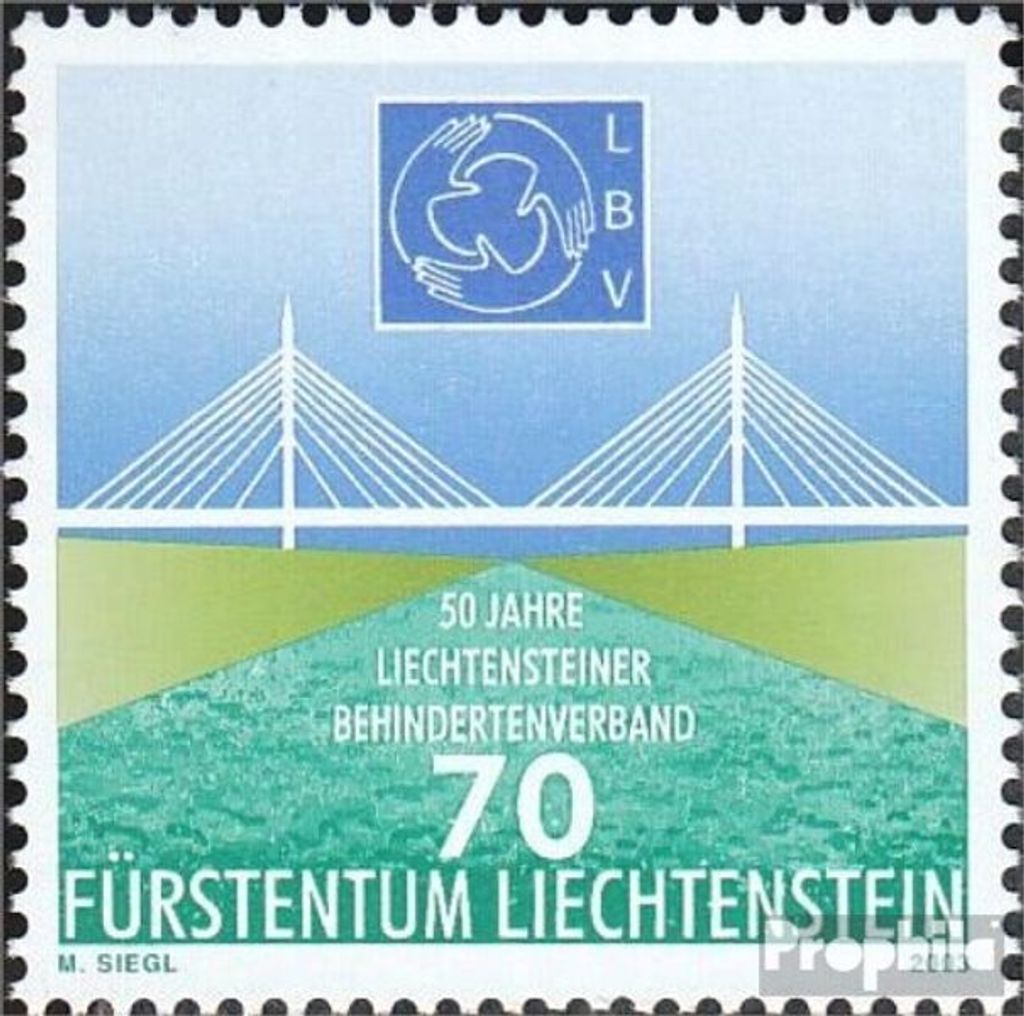 Briefmarken Liechtenstein 2003 Mi 1321 (kompl.Ausg.) postfrisch LBV