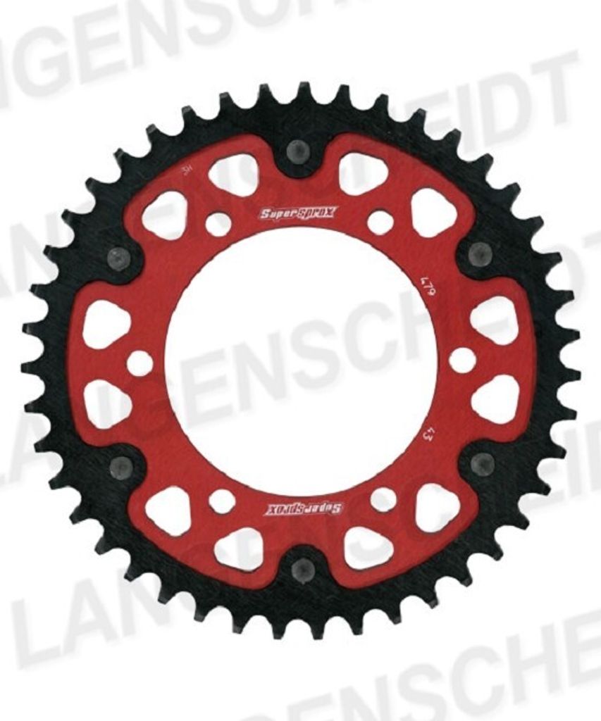 Stealth-Kettenrad Supersprox 530 - 42Z (rot) RST-479:42-RED|ID 110,0 LK 130,0 6-Loch