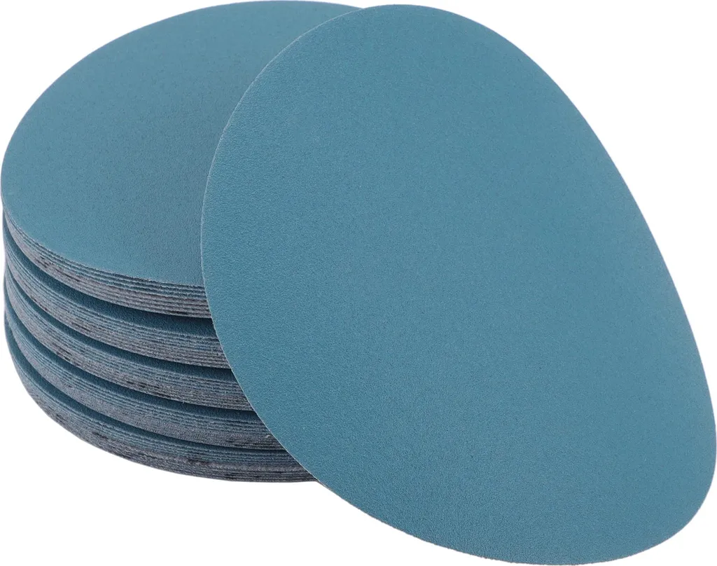 50 Disques de Ponçage 150 Grit 180mm en Zircone Alumine pour Carrosserie