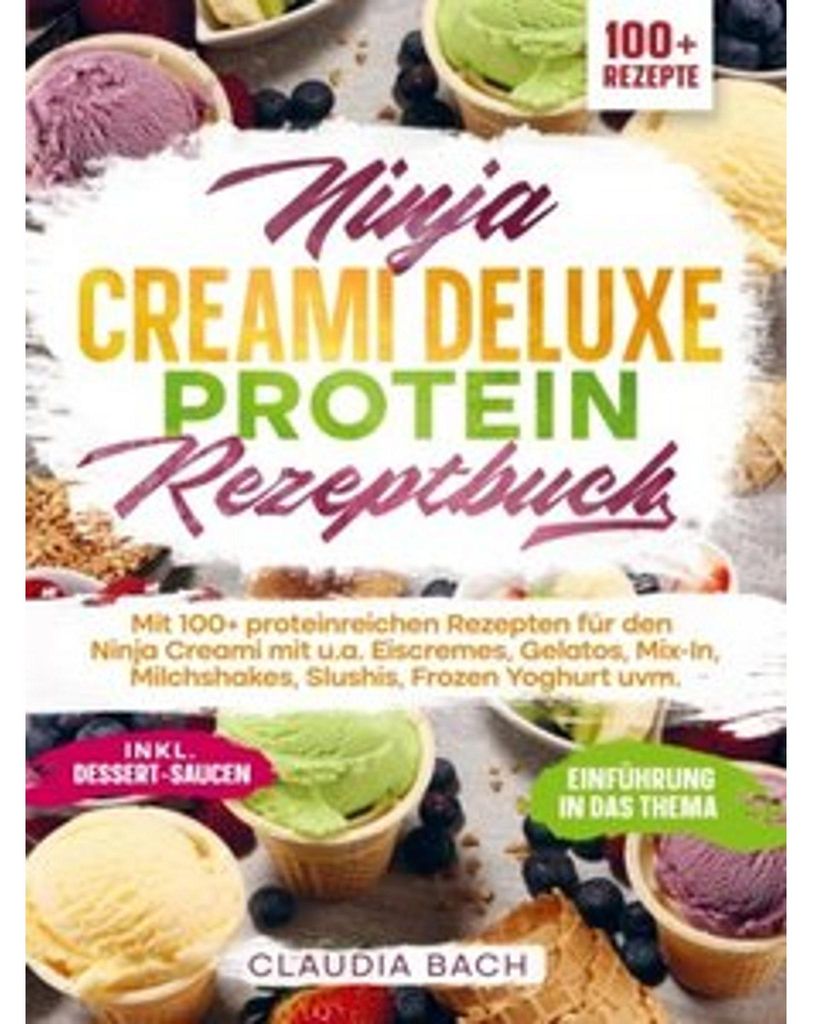 Ninja Creami Deluxe Protein Rezeptbuch Produktbild 