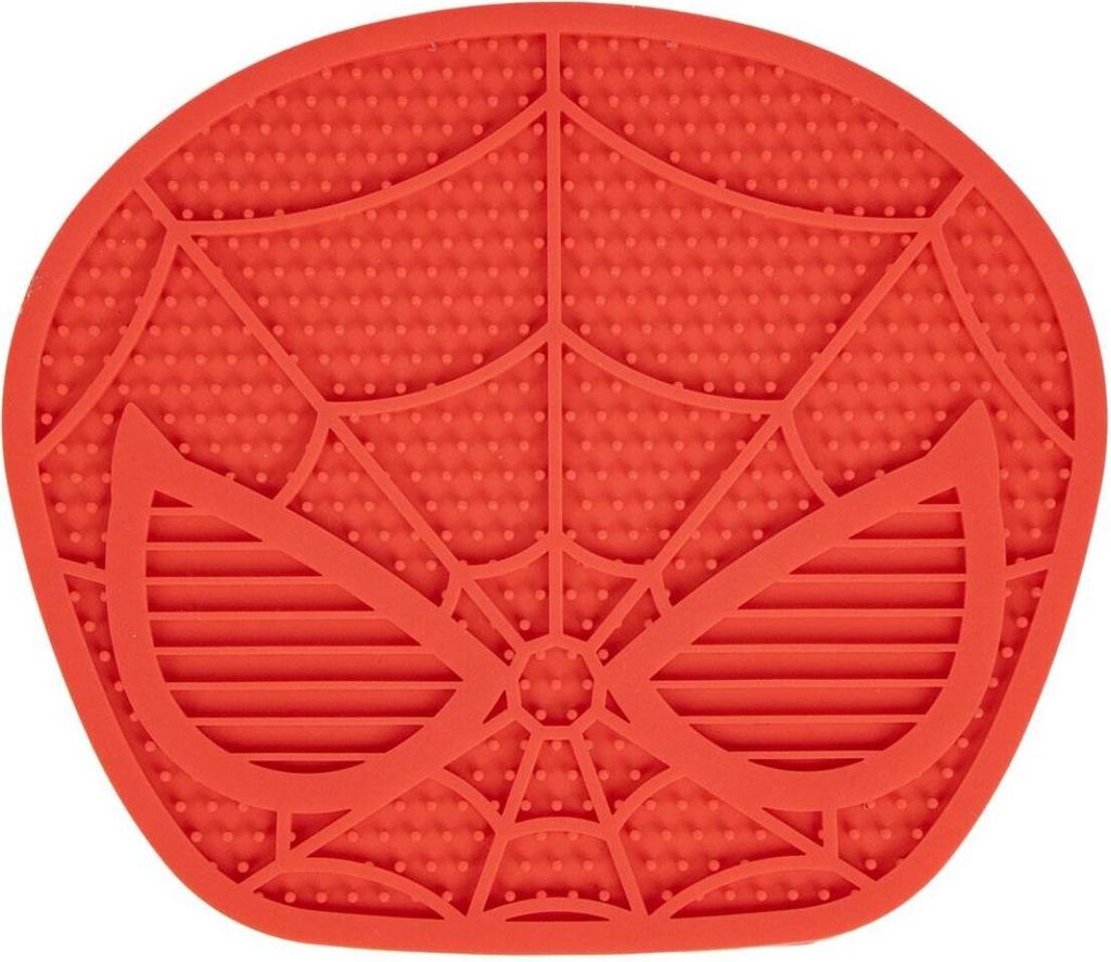 Ciotola per cani Spider-Man in silicone rosso 28 x 15 x 1,5 Immagine del prodotto 