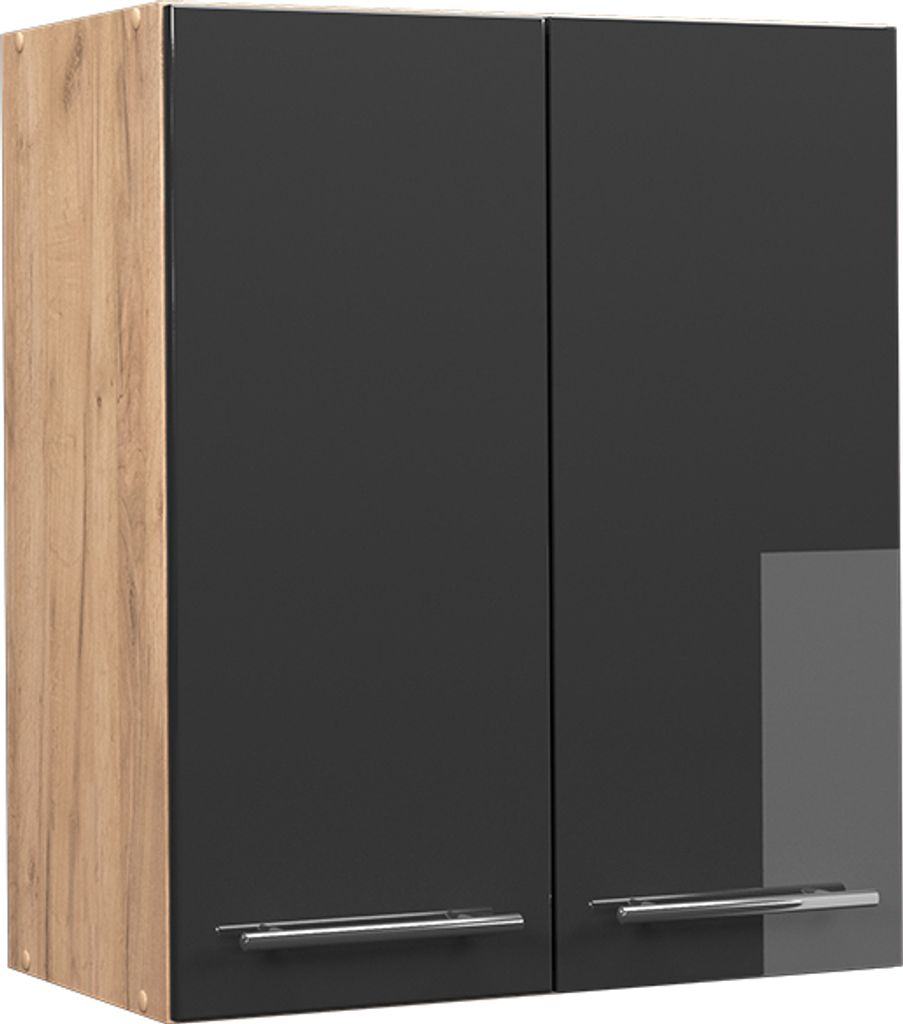 Hängeschrank Vicco Fame-Line Anthrazit Hochglanz 60 cm, Model 38384