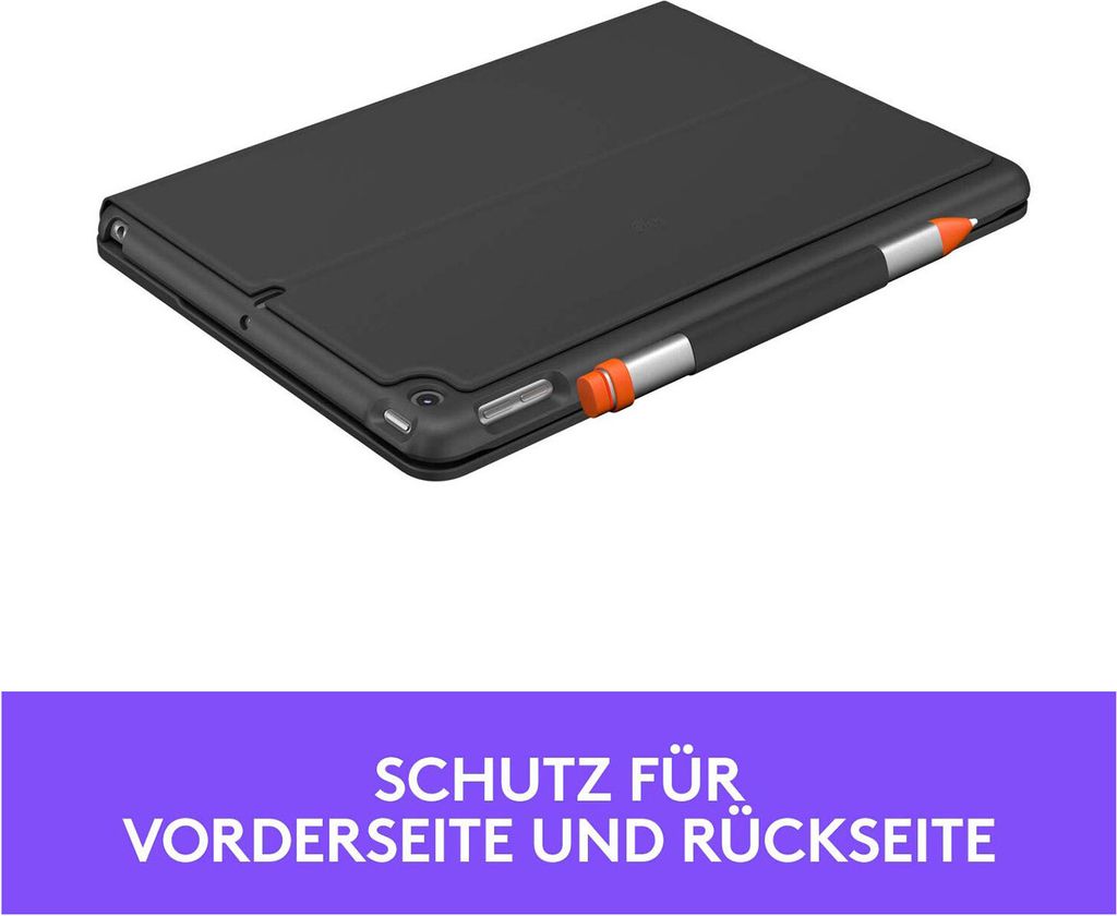 SLIM FOLIO IPAD 7TH GENERATION GRAPHITE DEU - Produktbild 27