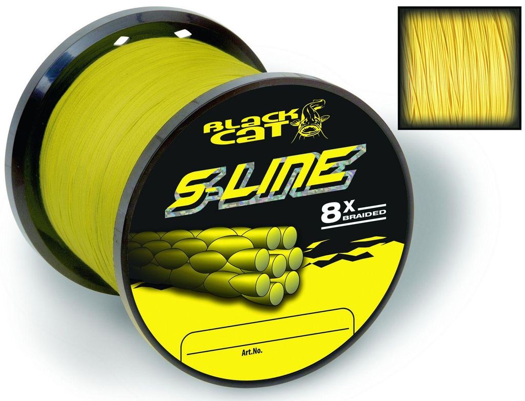 Black Cat S-Line 0,55m 70kg 450m - Wallerschnur Produktbild 
