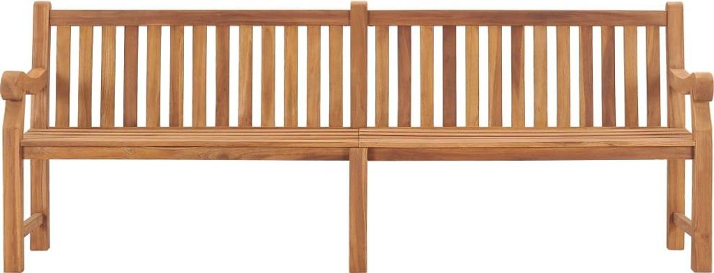 vidaXL Zahradní lavice 228 cm z masivního teakového dřeva Obrázek produktu 