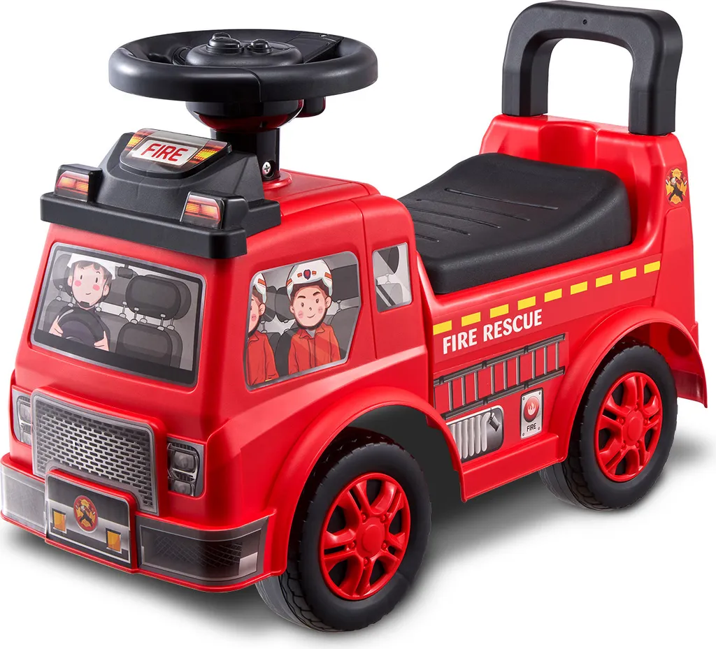 VEVOR Voiture Porteur pour Enfant 1-3 Ans Ride Racer Rouge Classique
