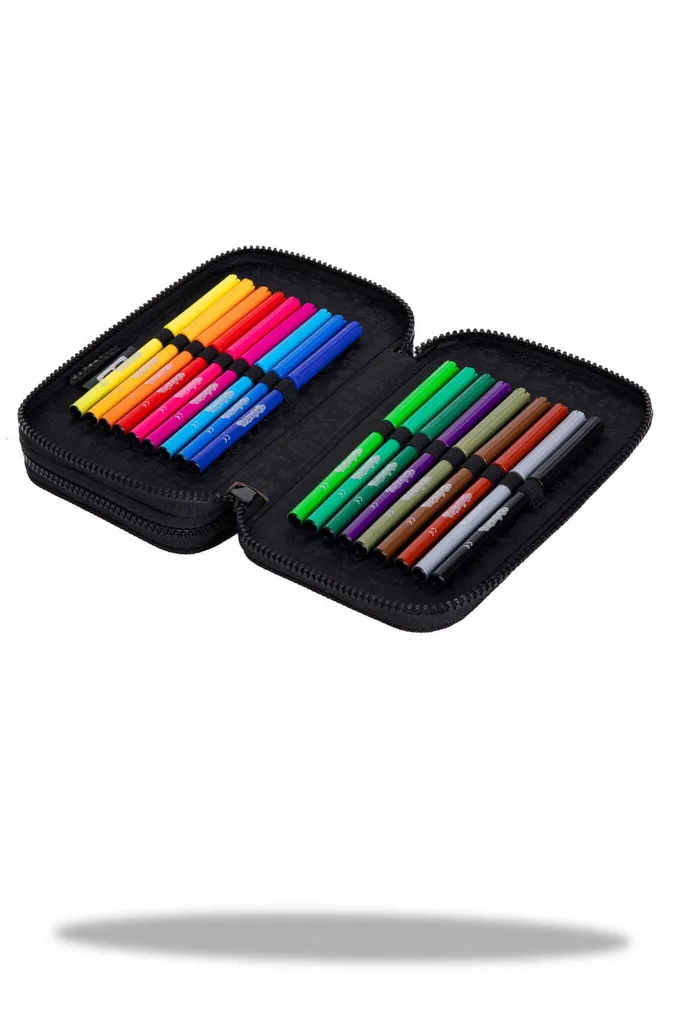 Coolpack Jumper 2 BLACK Sac à dos robuste avec rangements optimisés