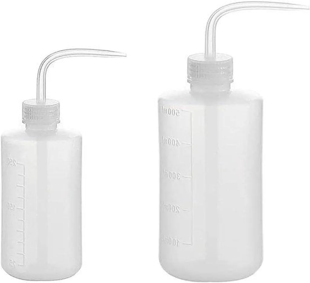 Lot de 2 pissettes de sécurité 250ml et 500ml pour laboratoire et jardin