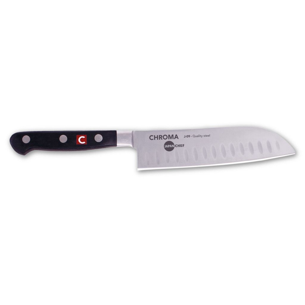 Chroma J-09 CHROMA JAPANCHEF Santoku, 17 cm