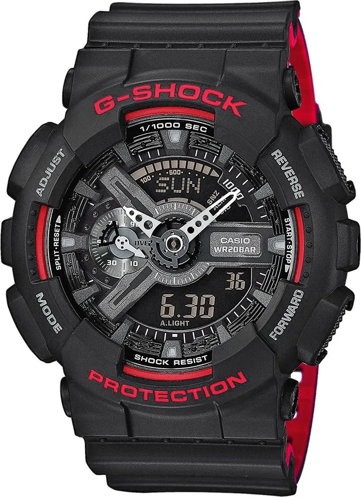 Montre de Sport G-SHOCK Casio GA-110HR-1AER Antichoc pour Homme Noir
