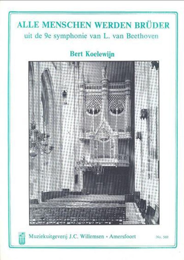 Alle Menschen werden Brüderfür Orgel