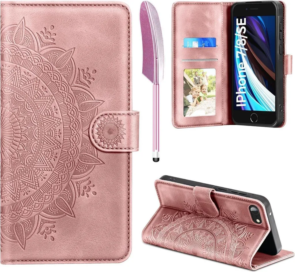 KARL LAGERFELD SEVEN GRAINY FLAP - Custodia Per Biglietti Da Visita Pink Mist K4851f0fs J11