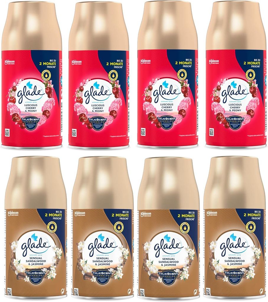 Glade Automatic Spray Nachfüller Mix 8 Stück je 269 ml, Produktbild 