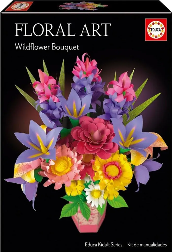 Puzzle 3D Educa Art Floral Bouquet de fleurs - 150 pièces décoratives