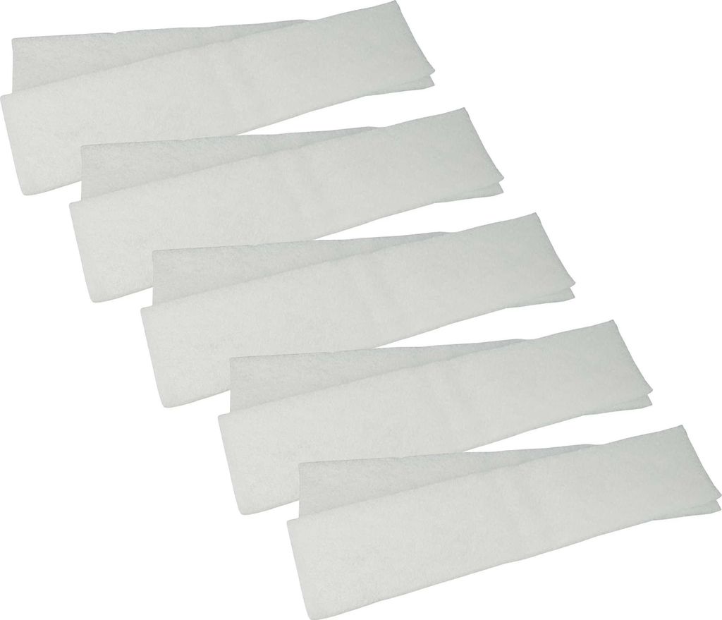 vhbw 10x Luftfilter G4 kompatibel mit Helios ELF-KWL 220 D/4/4, KWL EC 220 D Lüfter, Badlüfter, Ventilator, Lüftungsgerät - Weiß