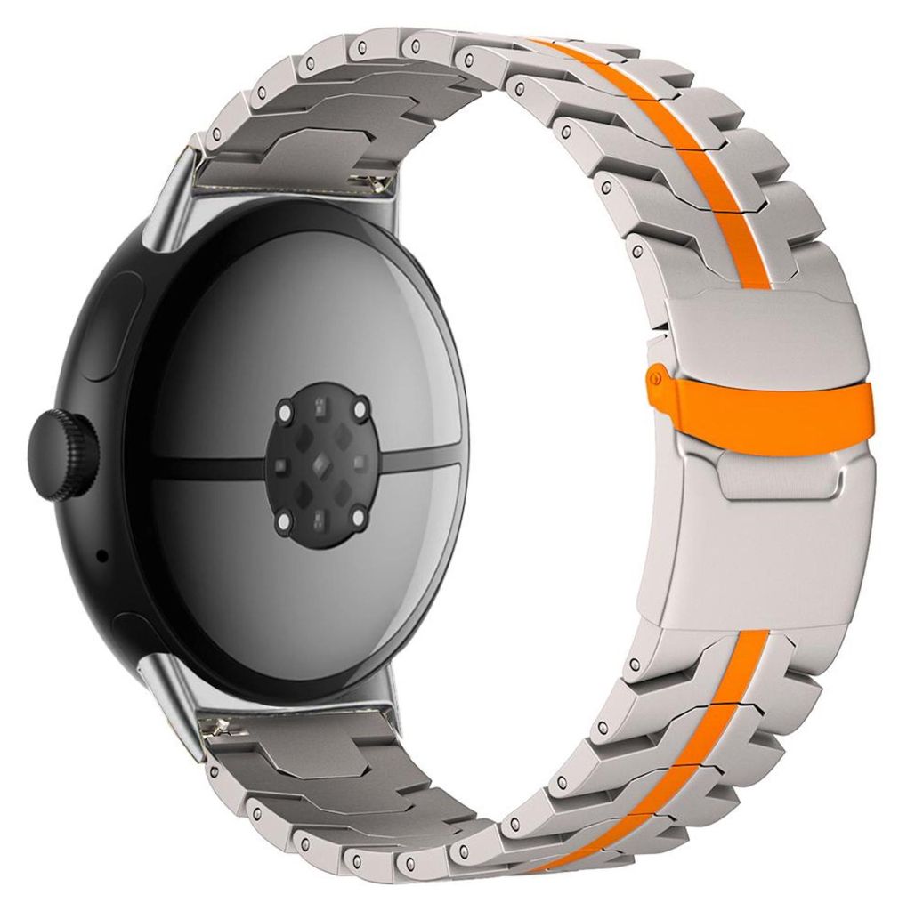 Smartwatch Armband Titan für Google Pixel Watch 4 / 3 45mm Sicherheitsverschluss